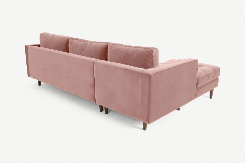 pink 4 seater chaise flip