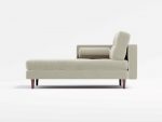 Hayes Chaise Front Leather Cream
