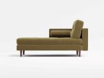 Hayes Chaise Front Leather Pebble