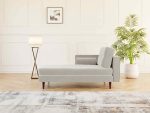 Hayes Interior Chaise Lounge Leather White
