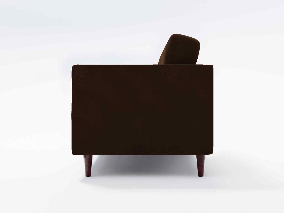 Hayes Single Seater Side Leather Brown