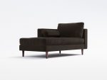 Jacob Chaise Lounge Left NF 01 Lather Black (4)
