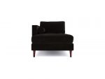 Jacob Chaise Lounge Left NF 02 Lather Black