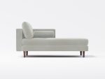 Jacob Chaise Lounge Right NF Lather White