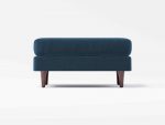 Jacob Footstool NF Lather Navy Blue