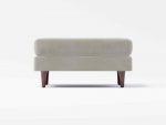 Jacob Footstool NF Lather White