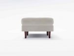 Jacob Footstool NF2 Lather White