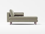 Scott Chaise Lounge Front Lather LT Grey