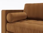 Scotto 2 Seater Cushion Zoom Leather Tan