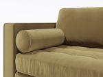 Scotto 4 Seater Cushion Zoom Leather Pebble